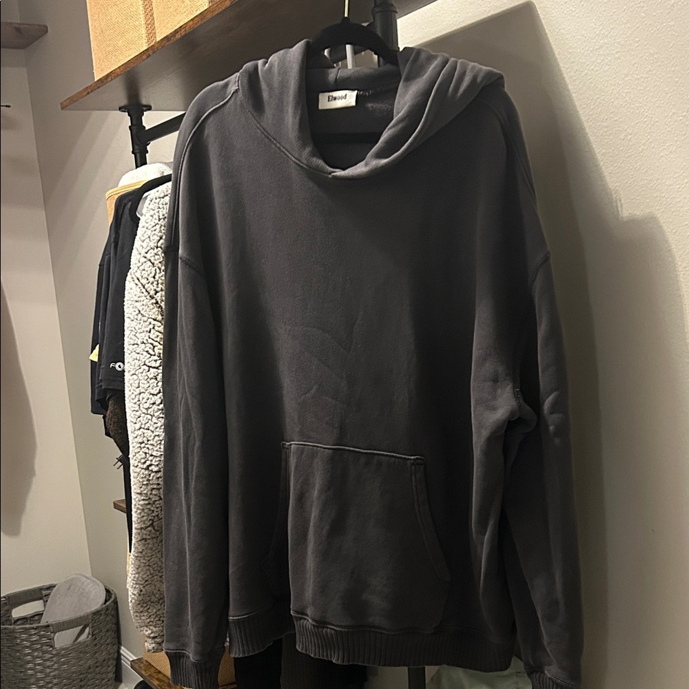 Black Hoodie by Brand